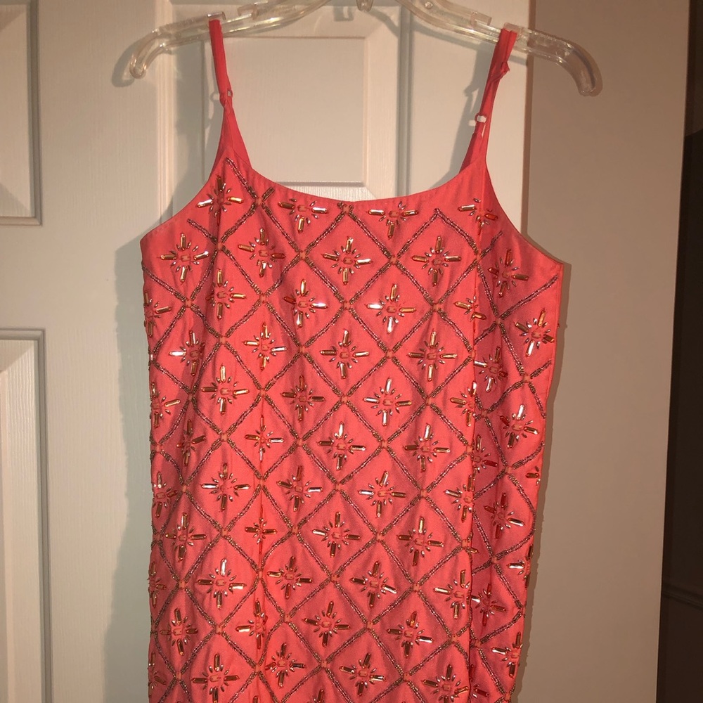 NBD beaded shift dress from Revolve